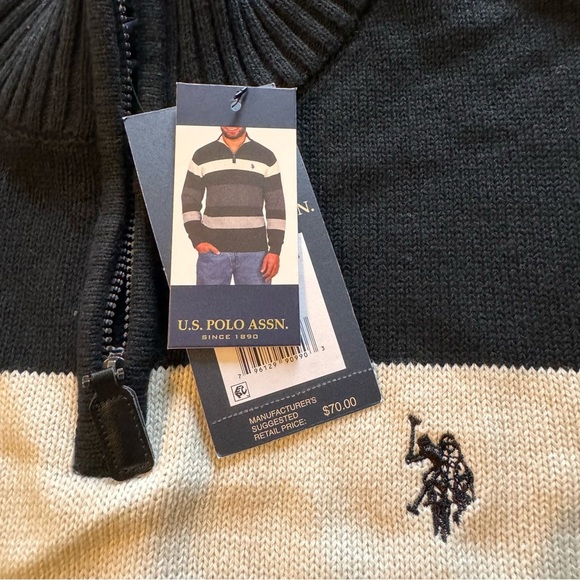 US POLO ASSN.‎ Qtr Zip Sweater - Picture 7 of 8